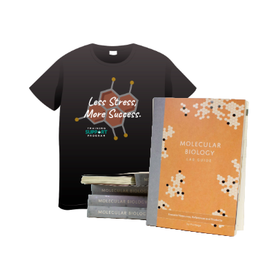 training-support-program-t-shirt-and-molecular-lab-guide